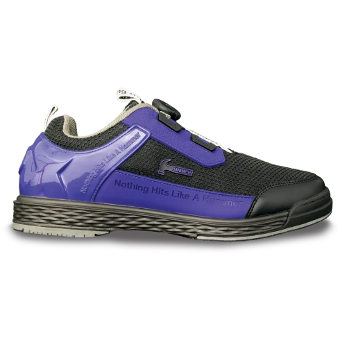 Hammer Power Diesel Mens Bowling Shoes Right Hand Purple/Black