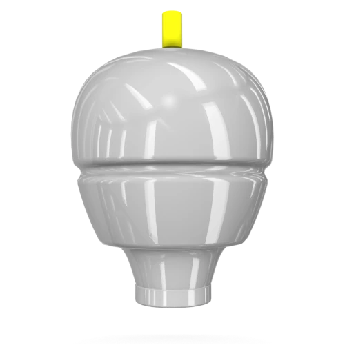 Closeup of Surge core illustration used in the Storm Tropical Surge Apple Kiwi Avocado bowling ball