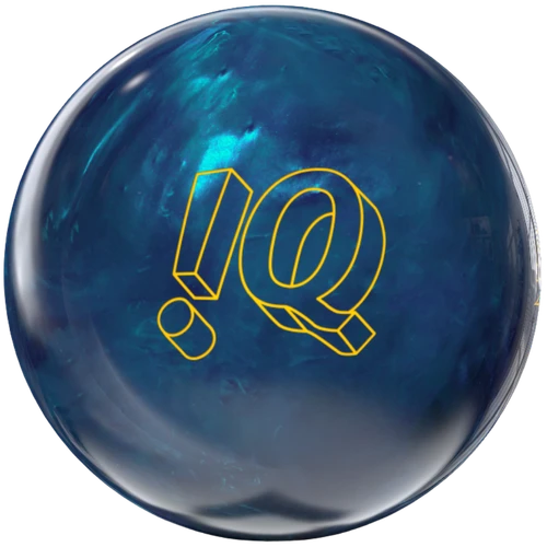 Storm IQ Tour Sapphire R2S Pearl Reactive bowling ball Sapphire front logo view