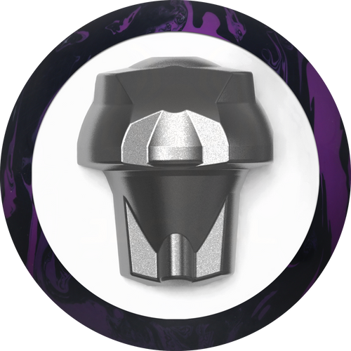 Motiv Jackal Ghost V2 Predator V2 core heavy oil bowling ball side profile