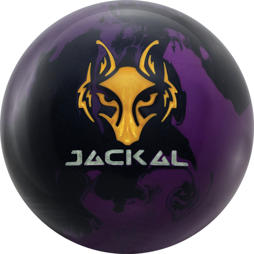 Motiv Jackal Ghost V2 heavy oil asymmetrical bowling ball front view
