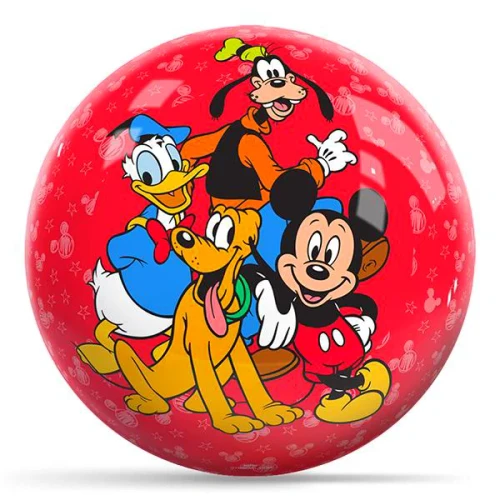 Disney Mickey and Friends In The Park bowling ball polyester novelty spare ball front view