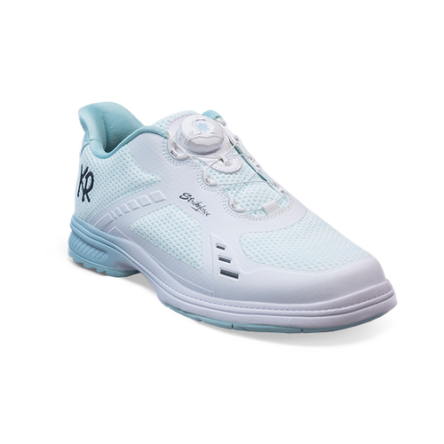 KR Strikeforce Lady Jet women's performance wide bowling shoes White Teal