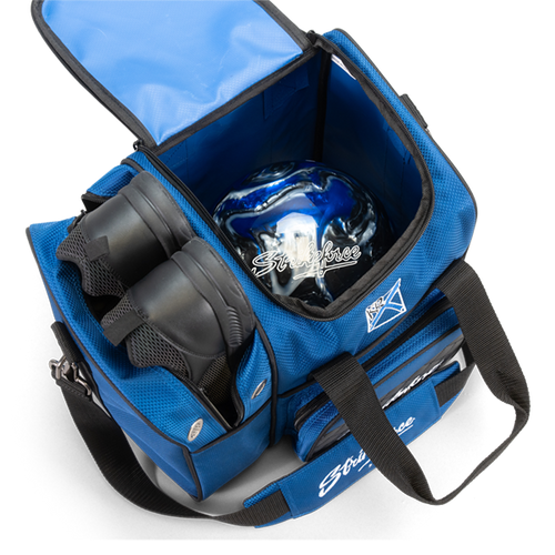 KR Strikeforce Flexx Diamond Single Tote Bowling Bag foam ball cup