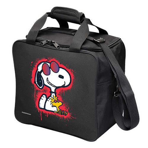 Snoopy Graffiti Tote Bag featuring Cool Dude Snoopy and Woodstock in graffiti design