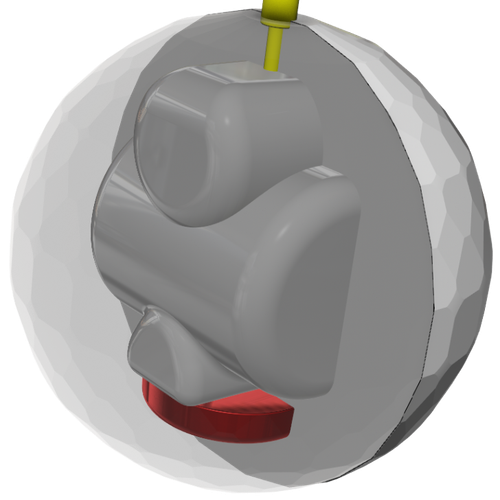 Storm EquinoX Hybrid Solarion A.I. Core asymmetric bowling ball side profile in weights 14 to 16 pounds