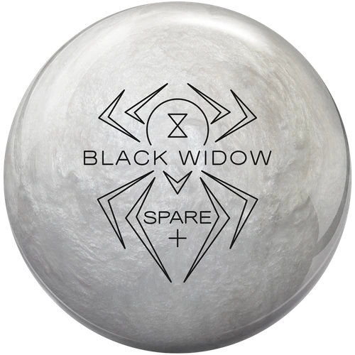 Hammer Black Widow Spare+ bowling ball in White Diamond