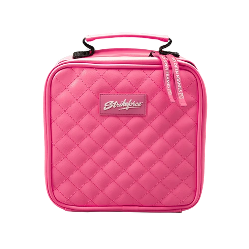 KR Diamond Accessory Bag in limited-edition pink PU leather at Gebhardts Bowling