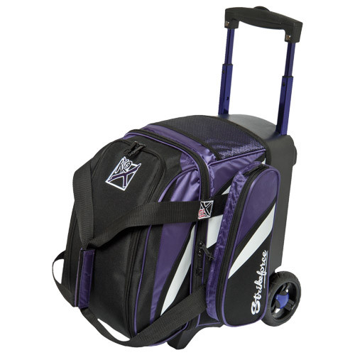 KR Strikeforce Cruiser 1 Ball Roller Bag Purple/White/Black