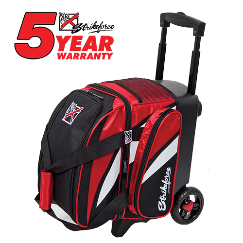 KR Strikeforce Cruiser 1 Ball Roller Bag Red/White/Black