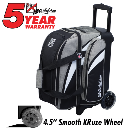 KR Strikeforce Cruiser Smooth 2 Ball Roller Bag Stone