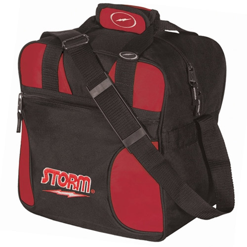 Storm Solo Tote 1-Ball Bowling Bag Black/Red