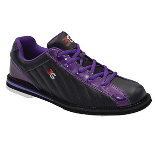 3G Kicks Womens Bowling Shoes Black/Purple | FREE SHIPPING ...