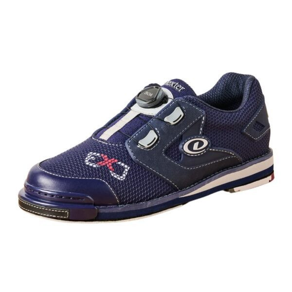 Dexter SST 8 Power-Frame BOA Women's Bowling Shoe - Black/Blue/Pink, Right Or Left Handed, Size 7, Interchangeable Soles & BOA Fit System