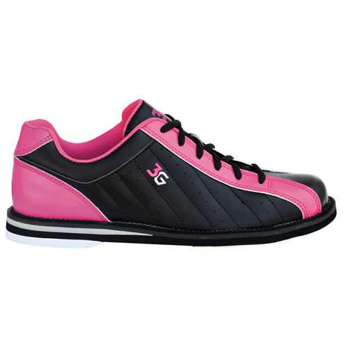 3G Kicks Womens Bowling Shoes Black/Pink