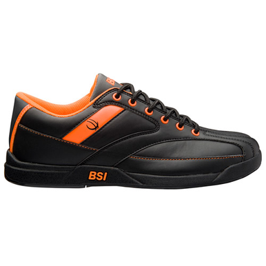 BSI Mens Sport Bowling Shoes Black/Orange - GebhardtsBowling.com