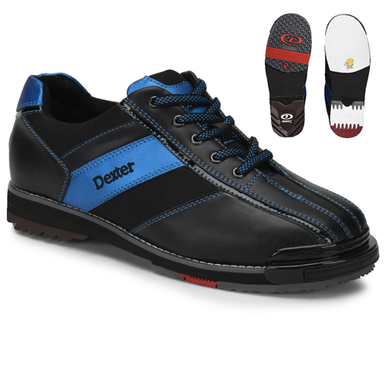 Dexter SST 8 PRO ボウリングシューズ 黒/青 25cm Dexter Mens SST 8 Pro Black/Blue Bowling Shoes + FREE SHIPPING