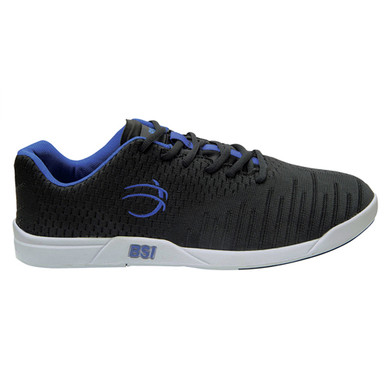BSI Men's Sport Glide Bowling Shoes Black/Royal - GebhardtsBowling.com