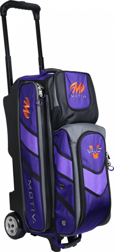 Motiv Vault 3 Ball Roller Bag Venom Shock Limited Edition | FREE