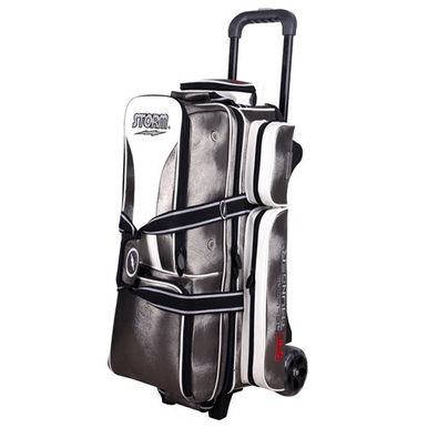 Storm 3-Ball Rolling Thunder Signature Bowling Bag Black/Opal