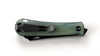 Rick Lala Collab Caipira, Front Flipper Folding Knife, Jade G10 Ti