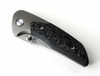 Barker Collab Hokkaido Bolster Lock Folding Knife 3.5" MagnaCut, Fatcarbon Black Dune