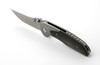 Barker Collab Hokkaido Bolster Lock Folding Knife 3.5" MagnaCut, OD Green Micarta