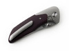 Barker Collab Hokkaido Bolster Lock Folding Knife 3.5" MagnaCut, Burgundy Micarta