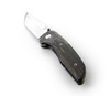 Barker Collab Hokkaido Bolster Lock Folding Knife 3.5" MagnaCut, Fatcarbon Lightning