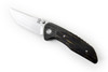 Barker Collab Hokkaido Bolster Lock Folding Knife 3.5" MagnaCut, Fatcarbon Lightning