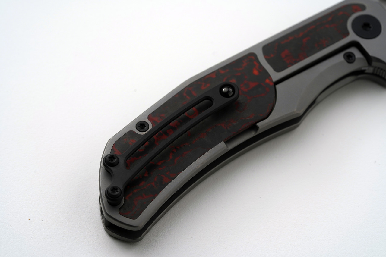 Jim Skelton Collab Hellraiser Frame Lock Flipper Knife, Vanax