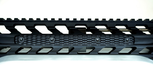 G10 Scale Slim Low Profile Hand Grip Panel for MLok Rail Handguard Cover, 4 Slot Length (2 Pack)