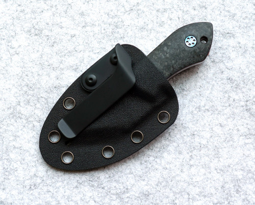 Jensen Bergman Collab Brew Tool Fixed Blade, MagnaCut, Marbled Carbon Fiber