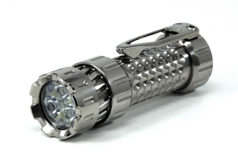 Mechtorch Gen2 Titanium Torch Flashlight, RAW 