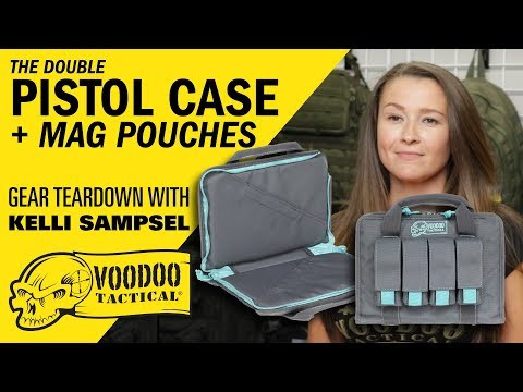 PISTOL CASE WITH MAG POUCHES