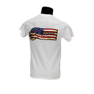 PATRIOT BANNER RIBBON LOGO T-SHIRT PATRIOT BANNER RIBBON LOGO T-SHIRT