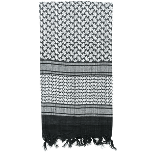 Woven Coalition Desert Scarves-White and Black 131 Woven Coalition Desert Scarves-White and Black 131