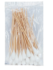 INDUSTRIAL COTTON TIP SWABS - 50-Pack (6" x 12mm) INDUSTRIAL COTTON TIP SWABS - 50-Pack (6" x 12mm)