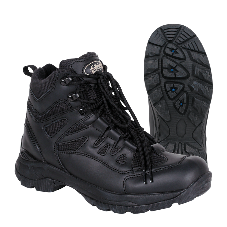 6" Low Cut Tactical Boots - Black