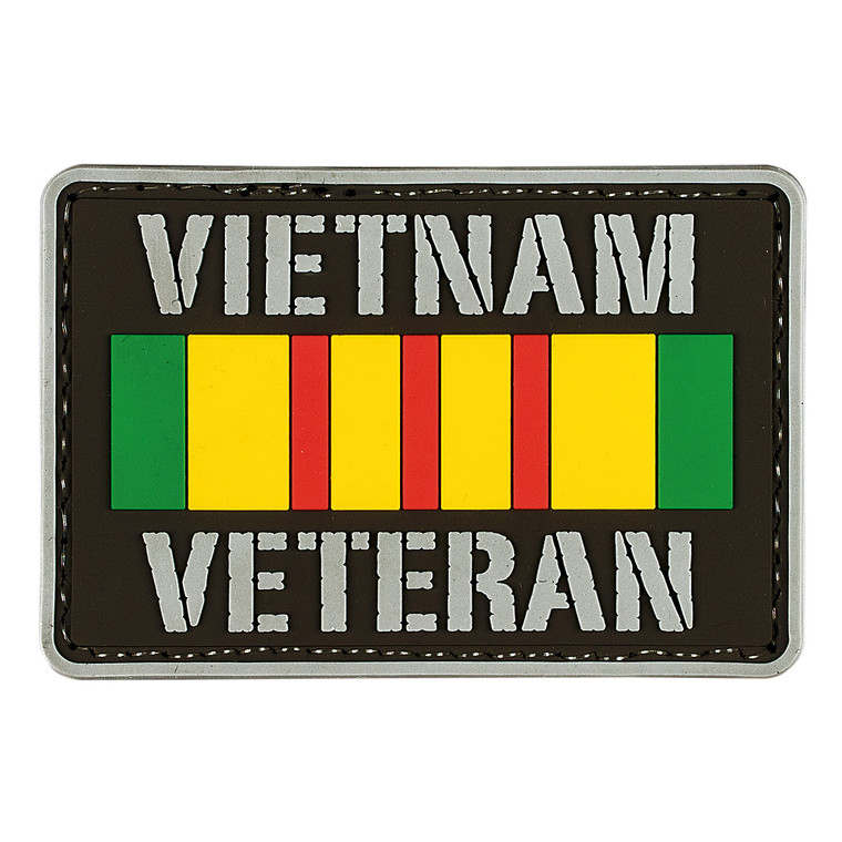 VIETNAM VETERAN COMBO PATCH SET - RUBBER PATCH