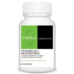 DaVinci Laboratories Vitamin K2 + Resveratrol 60c