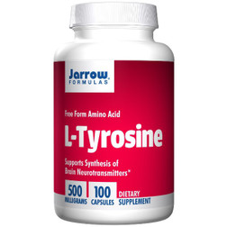 Jarrow Formulas L-Tyrosine 500mg 100c