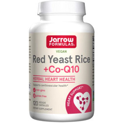 Jarrow Formulas Red Yeast Rice + CoQ10 120c front label