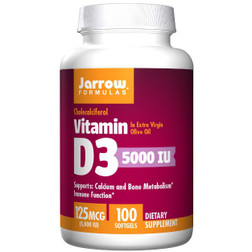 Jarrow Formulas Vitamin D3 5,000 IU 100sg
