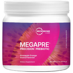 Microbiome Labs MegaPre Powder 5.5 oz Pineapple Orange Guava flavor