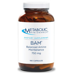 Metabolic Maintenance B. A. M. Balanced Amino Maintenance 180c