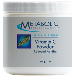 Metabolic Maintenance Vitamin C Powder (Reduced Acidity) 1 lb.