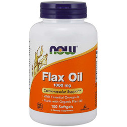 Now Foods Flax Oil 1000mg 100sg