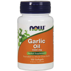 Now Foods Garlic Oil 1,500mg 100sg