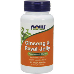 Now Foods Ginseng & Royal Jelly 90vc